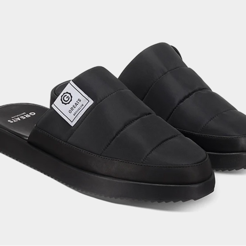 Greats Foster Slipper Black size 10